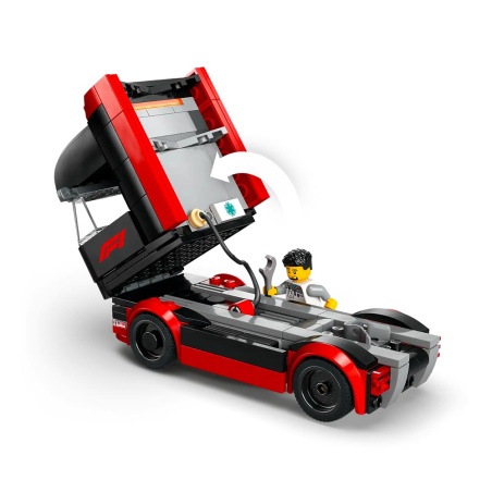 Camion de F1® avec voitures de F1® RB20 et AMR24 - LEGO® City 60445