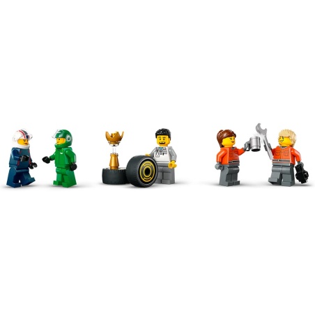 Camion de F1® avec voitures de F1® RB20 et AMR24 - LEGO® City 60445