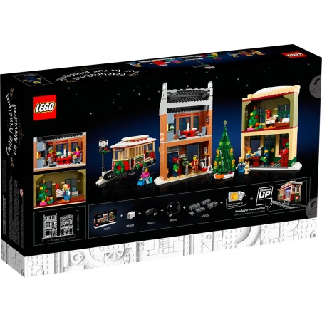 La grande rue décorée pour les fêtes - LEGO® Exclusif 10308