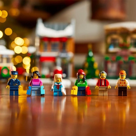 La grande rue décorée pour les fêtes - LEGO® Exclusif 10308