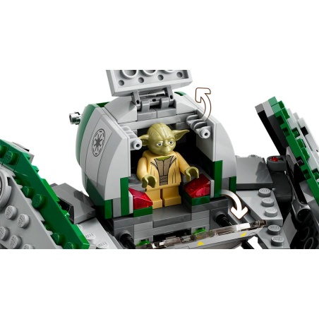 Le chasseur Jedi de Yoda - LEGO® Star Wars 75360