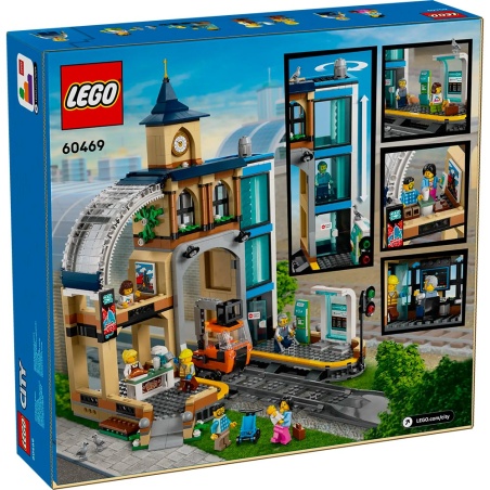 La gare centrale - LEGO® City 60469