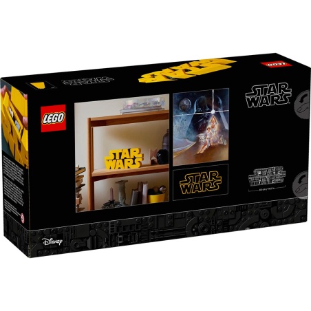 Brick-Built Star Wars™ Logo - LEGO® Star Wars 75407