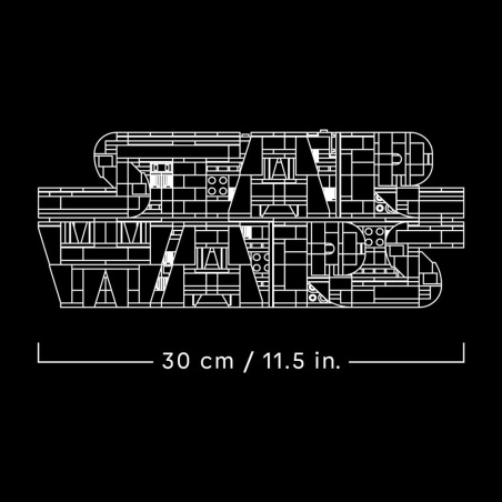 Brick-Built Star Wars™ Logo - LEGO® Star Wars 75407