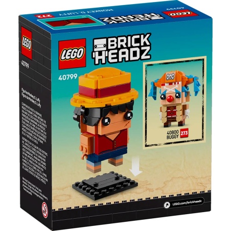 Monkey D. Luffy Figure - LEGO® Brickheadz 40799
