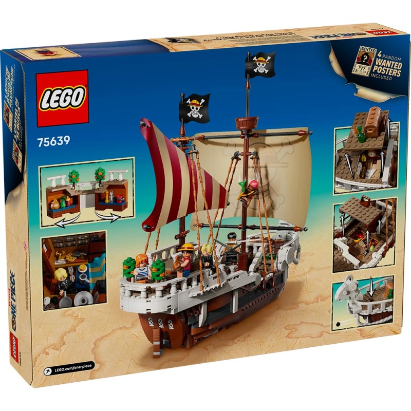 Le bateau pirate Vogue Merry - LEGO® One Piece 75639 - Super Briques