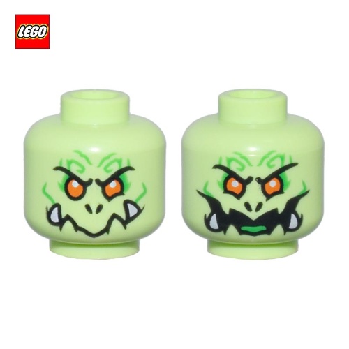 Minifigure Head (2 Sides)...
