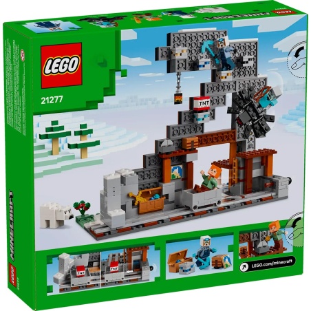 La mine en forme de pioche - LEGO® Minecraft 21277