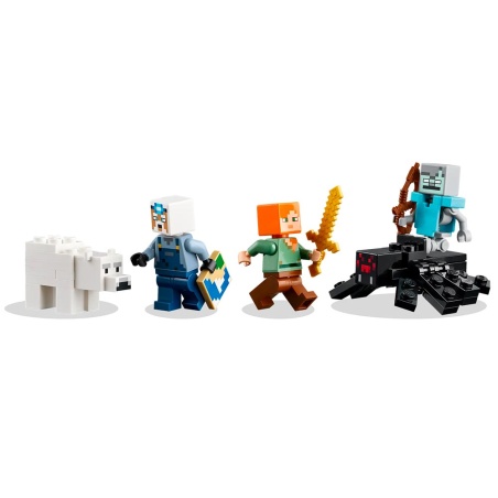 La mine en forme de pioche - LEGO® Minecraft 21277