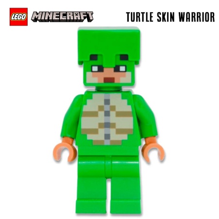 Minifigure LEGO® Minecraft - Turtle Skin Warrior