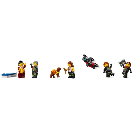La caserne et le camion de pompiers - LEGO® City 60414