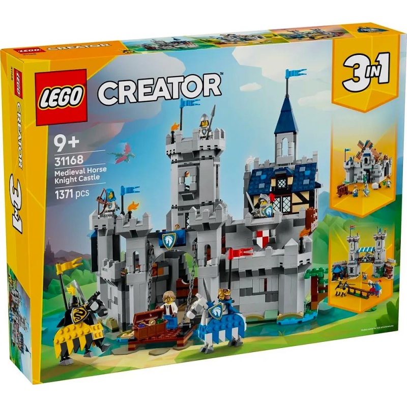 Medieval Horse Knight Castle - LEGO® Creator 3-in-1 31168