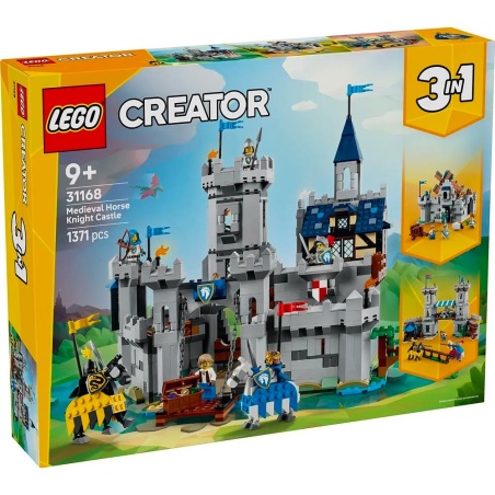 Medieval Horse Knight Castle - LEGO® Creator 3-in-1 31168