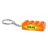 Keychain brick 2x4 Colas - LEGO® Exclusive Pad Printed Part