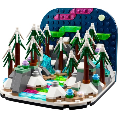 Diorama des aurores boréales - LEGO® Exclusif 40785