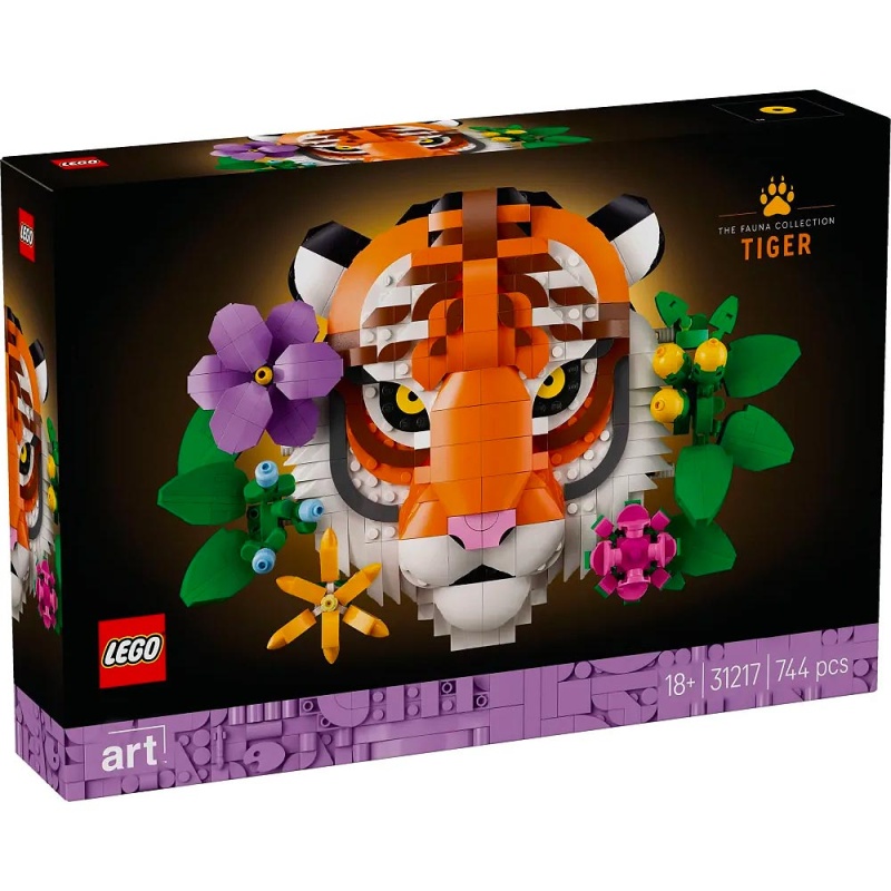La collection Faune - Le tigre - LEGO® Art 31217