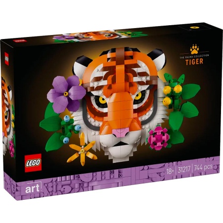 La collection Faune - Le tigre - LEGO® Art 31217