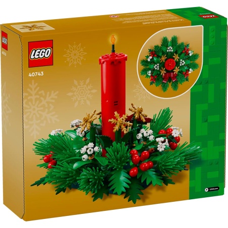Centre de table de Noël - LEGO® Exclusif 40743