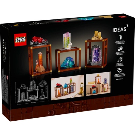 Collection de minéraux - LEGO® Ideas 21352