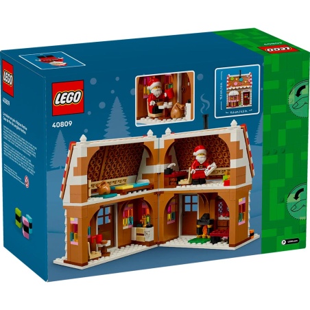 La maison en pain d'épices festive - LEGO® Exclusif 40809