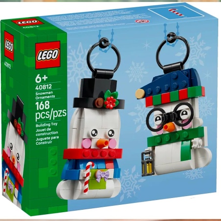 Les bonshommes de neige décoratifs - LEGO® Exclusif 40812
