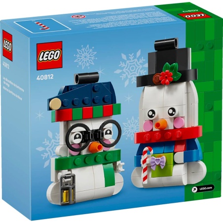 Les bonshommes de neige décoratifs - LEGO® Exclusif 40812