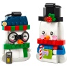 Les bonshommes de neige décoratifs - LEGO® Exclusif 40812