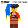 Minifigure LEGO® Pirates - Pirate with Parrot