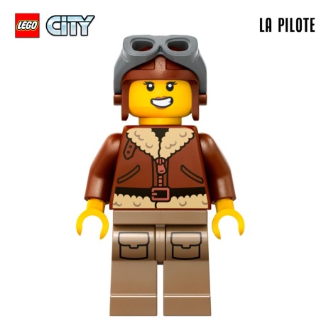 Minifigure LEGO® City - Pilot Girl