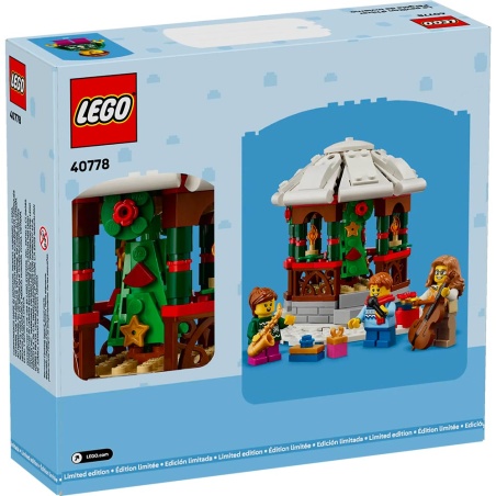 Le kiosque en hiver - LEGO® Exclusif 40778