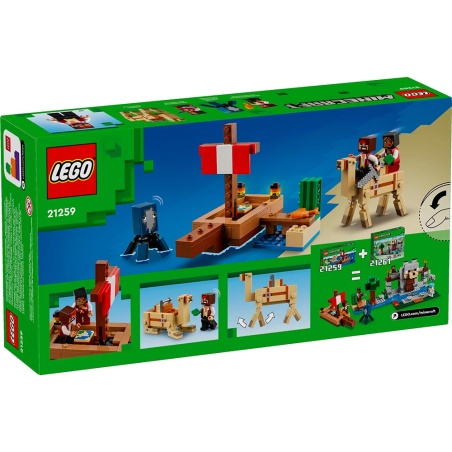 The Pirate Ship Voyage - LEGO® Minecraft 21259