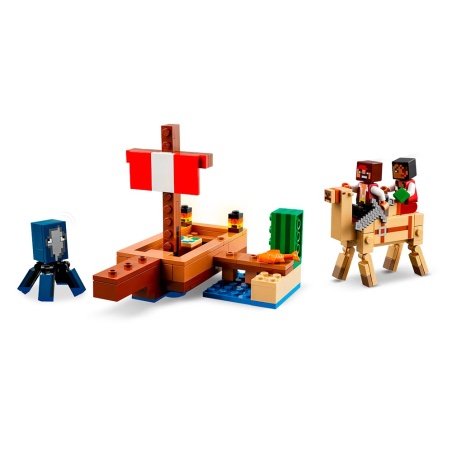 Le voyage du bateau pirate - LEGO® Minecraft 21259