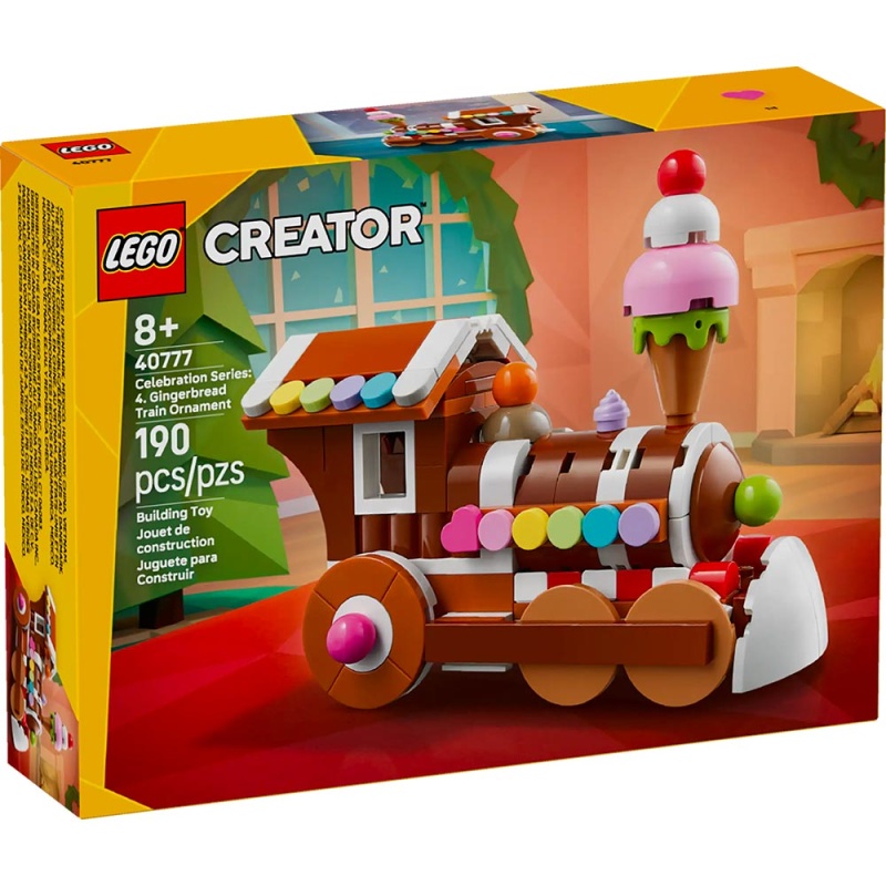 Celebration Series : Gingerbread Train Ornament - LEGO® Exclusive 40777