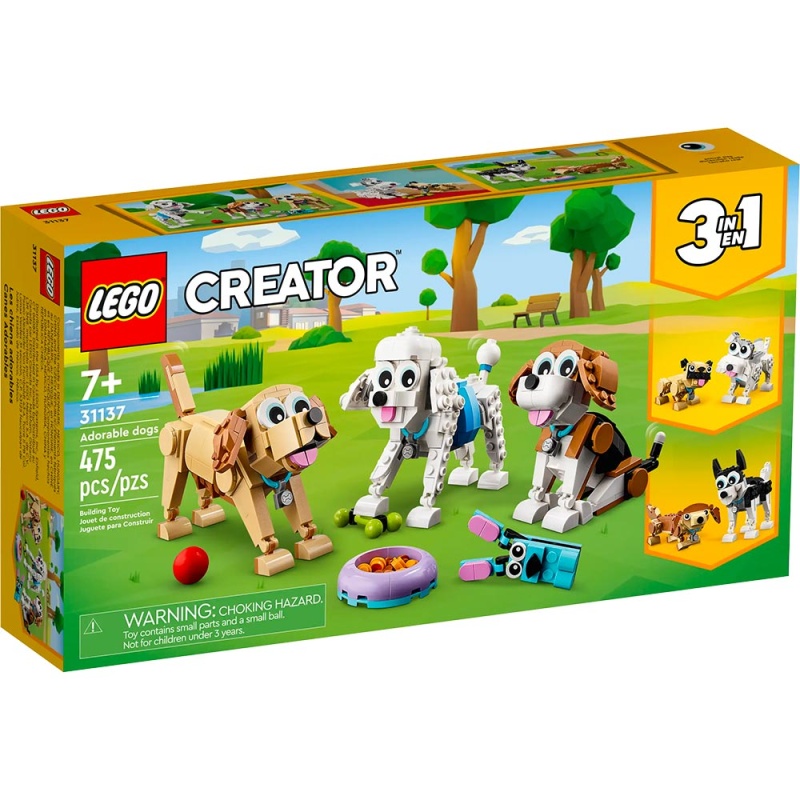 Adorables chiens - LEGO® Creator 3-en-1 31137
