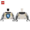 Minifigure Torso Knight with Horse in a Shield - LEGO® Part 76382