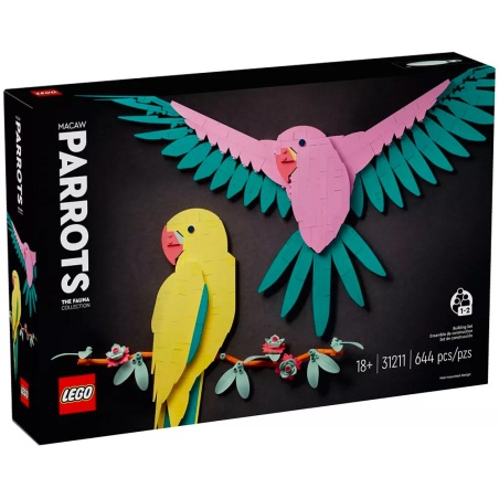 La collection Faune – Les perroquets Ara - LEGO® 31211