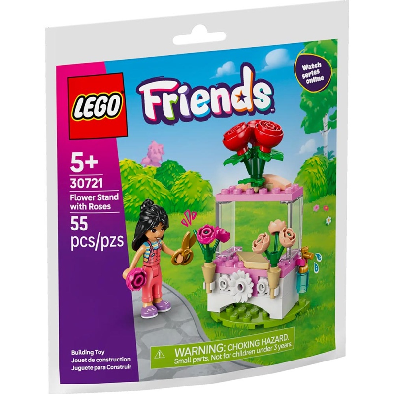 Le stand de roses - Polybag LEGO® Friends 30721