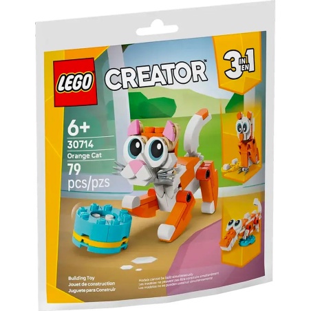 Orange Cat - Polybag LEGO® Creator 3-in-1 30714