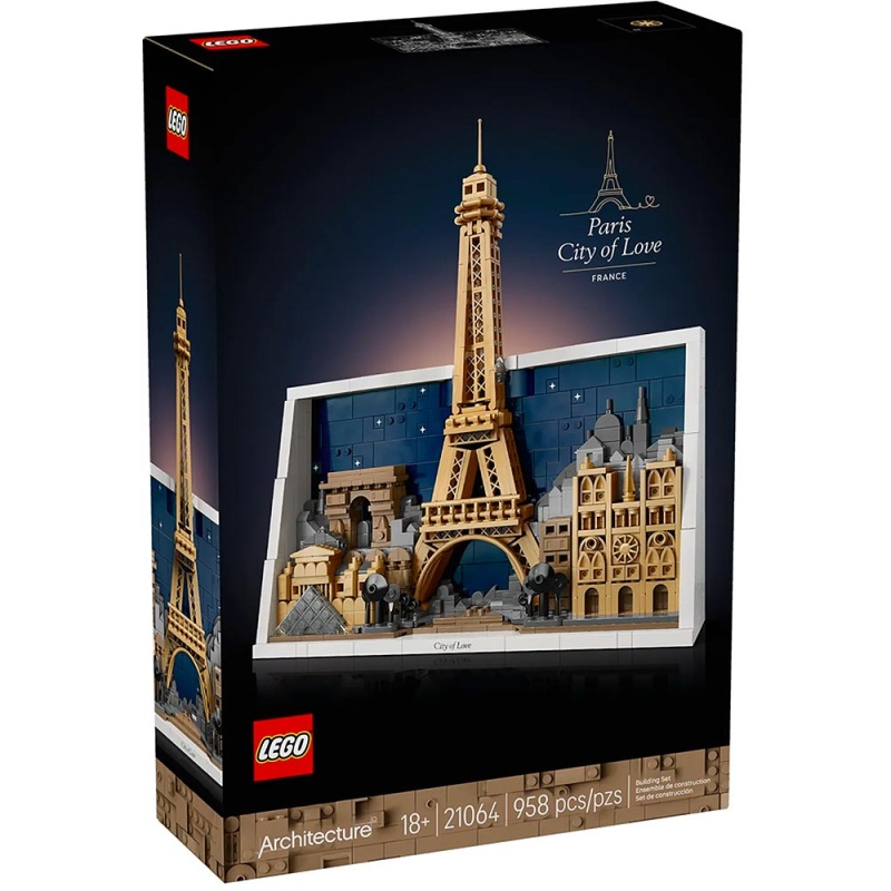 Paris, ville de l'amour - LEGO® Architecture 21064