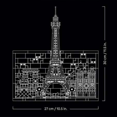 Paris, city of love - LEGO® Architecture 21064