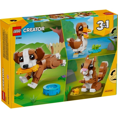 Les adorables animaux : le chiot joueur - LEGO® Creator 3-en-1 31382