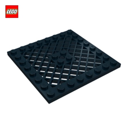 Plate Special 8x8 with Grille and Hole in Center - LEGO® Part 4151b