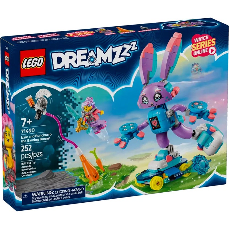 Izzie and Bunchurro the Gaming Bunny - LEGO® Dreamzzz 71490
