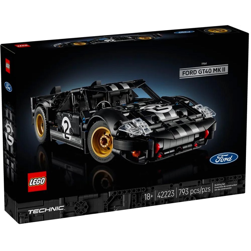 1966 Ford GT40 MKII Race Car - LEGO® Technic 42223