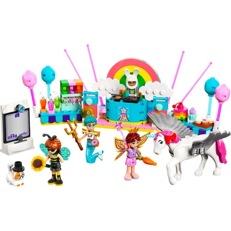 Soirée déguisée avec une licorne et une fée - LEGO® Friends 42661
