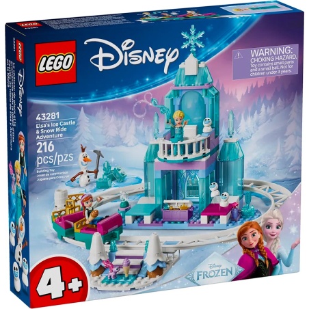 Le château de glace et la piste enneigée d’Elsa - LEGO® Disney 43281