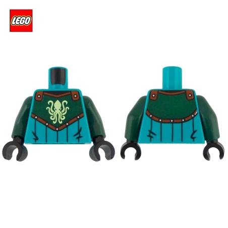 Minifigure Torso Kraken Knight - LEGO® Part 76382