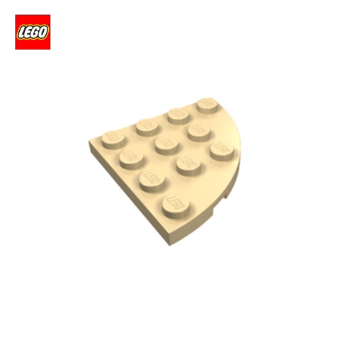 Plate 4x4 avec coin arrondi - Pièce LEGO® 30565