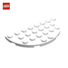 Plate Round Corner 4x8 Double - LEGO® Part 22888