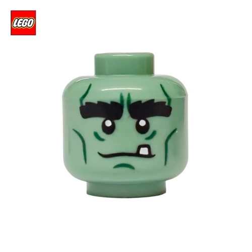 Minifigure Head Green...